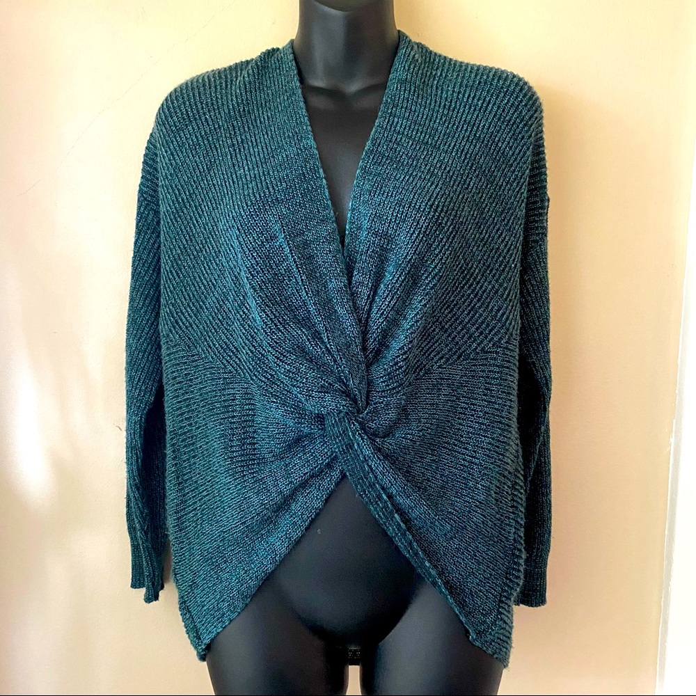 Green wrap top